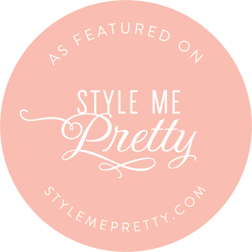 As seen on Style Me Pretty